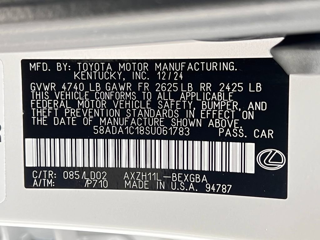 Used 2025 Lexus ES 300h w/ Premium Package image 21