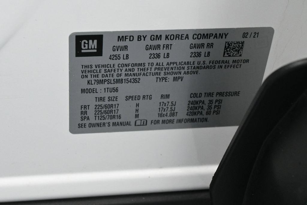 Used 2021 Chevrolet TrailBlazer LT w/ Sun and Liftgate Package FWD image 17