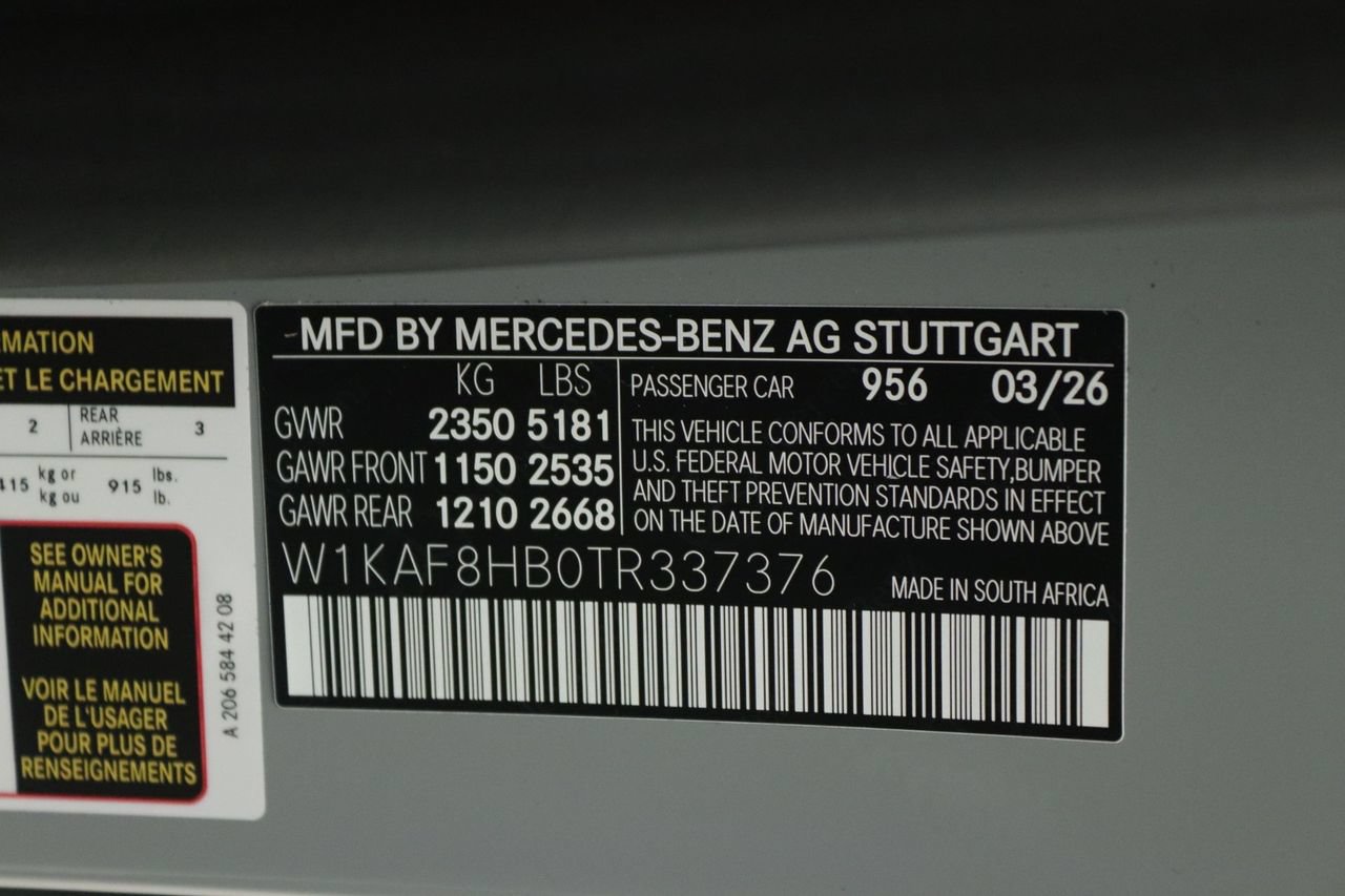 New 2026 Mercedes-Benz C 43 AMG 4MATIC Sedan image 12
