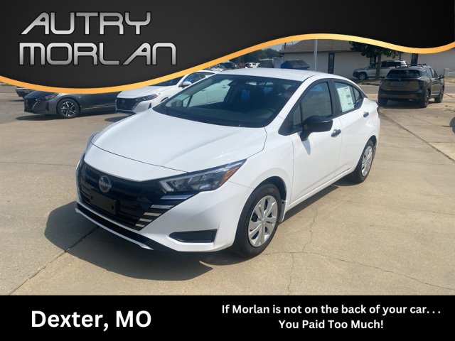 New 2025 Nissan Versa S w/ Trunk Package
