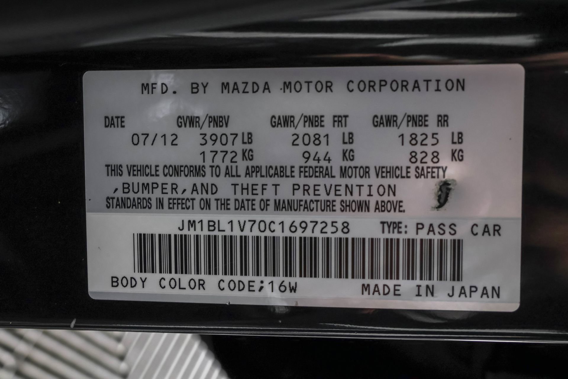 Used 2012 MAZDA MAZDA3 i Touring image 48