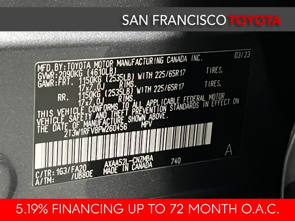 Certified 2023 Toyota RAV4 XLE FWD image 40