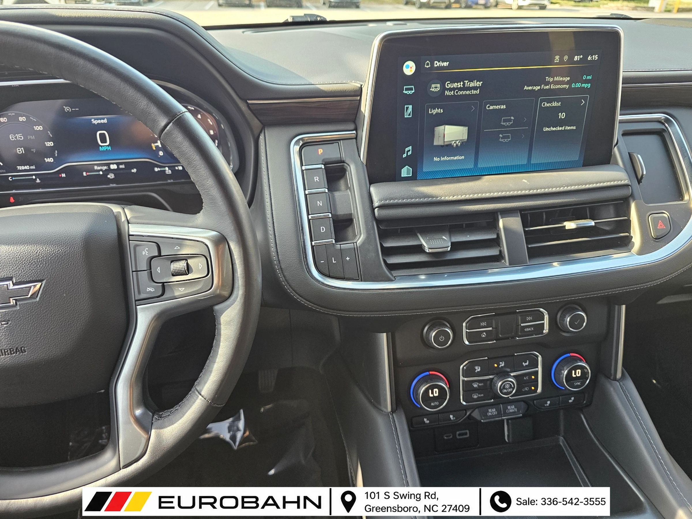 Used 2022 Chevrolet Tahoe Z71 w/ Z71 Off-Road Package AWD/4WD image 24