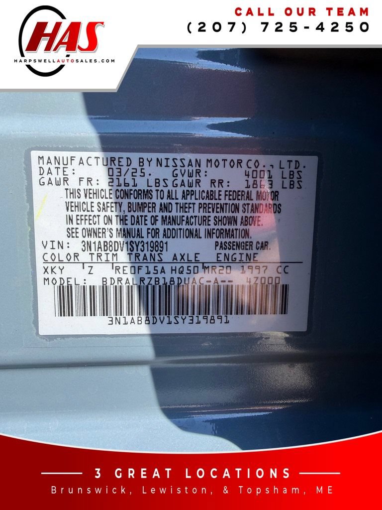 Used 2025 Nissan Sentra SR w/ Midnight Edition FWD image 16