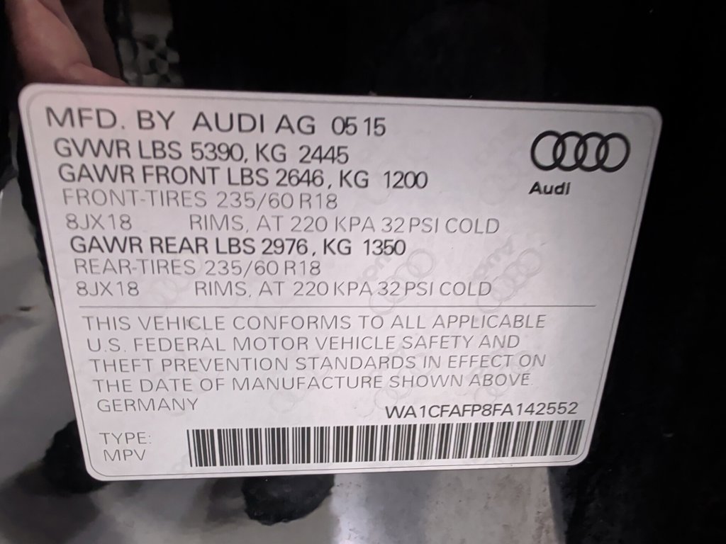Used 2015 Audi Q5 2.0T Premium AWD/4WD image 3