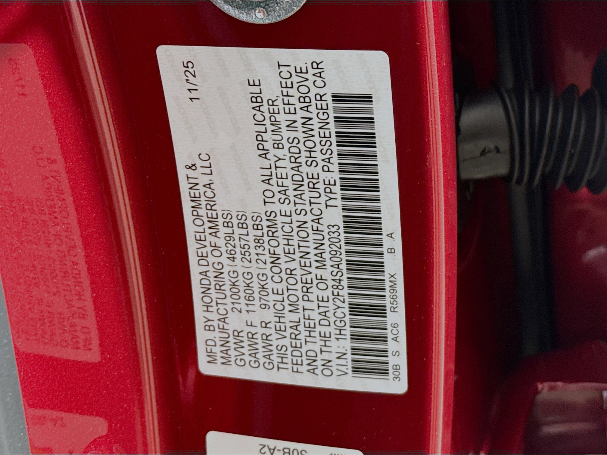 New 2025 Honda Accord Touring image 38