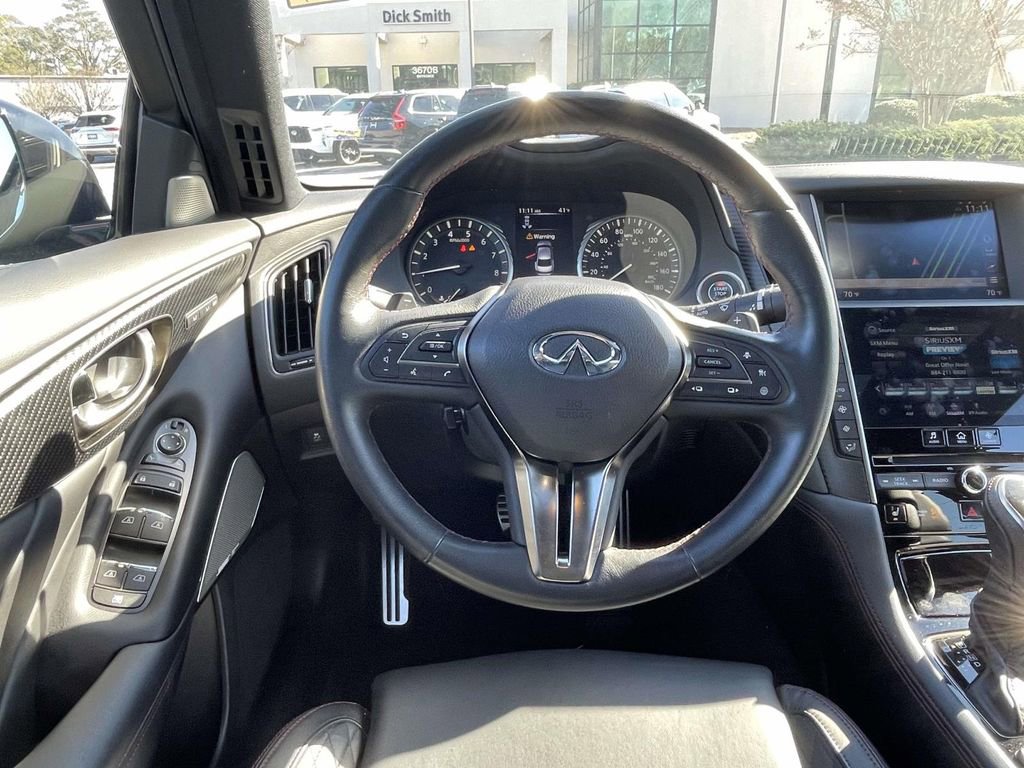Used 2024 INFINITI Q50 Red Sport 400 w/ Black Opal Edition image 12
