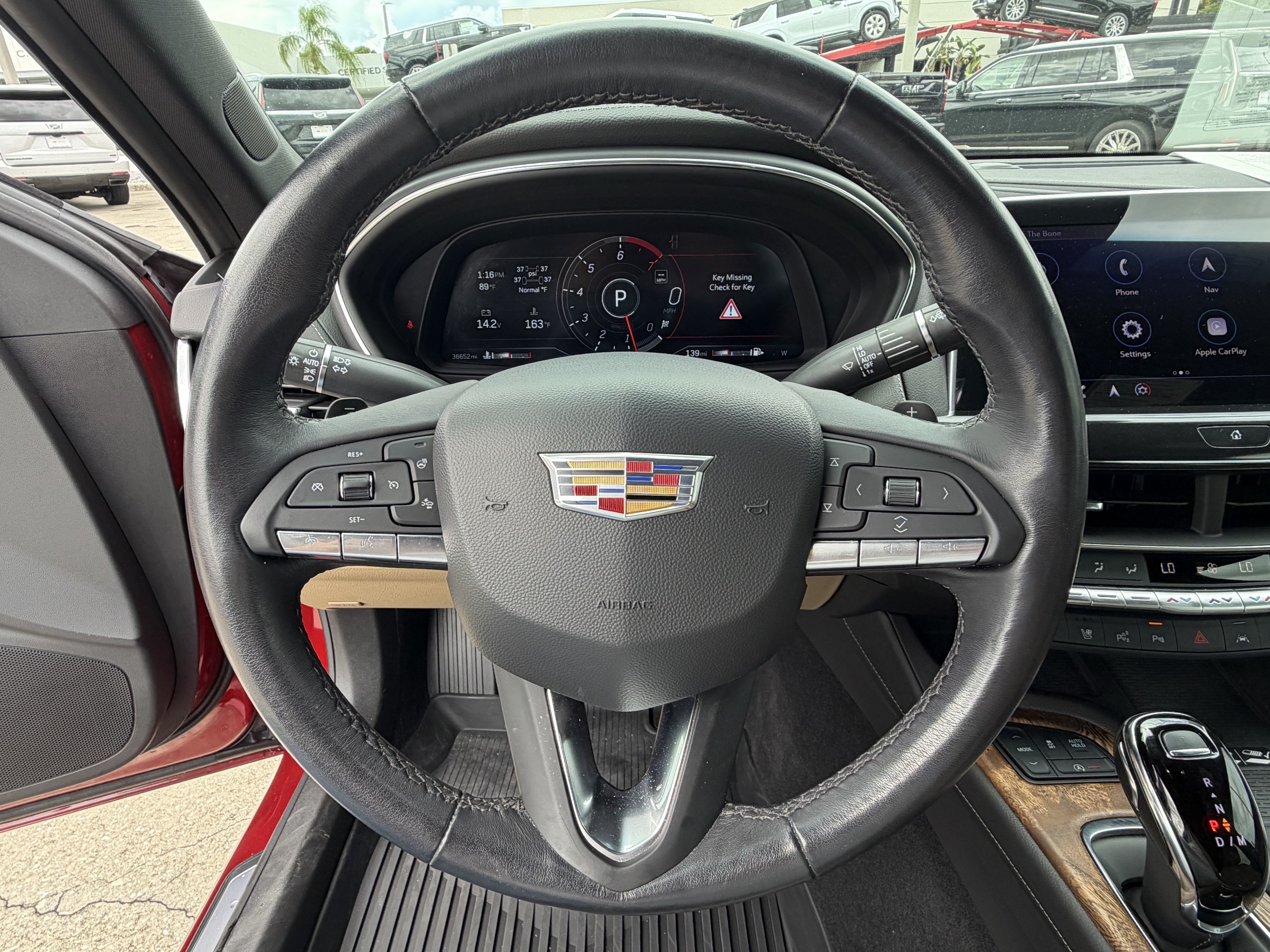 Certified 2024 Cadillac CT5 Premium Luxury w/ Parking Package RWD image 30
