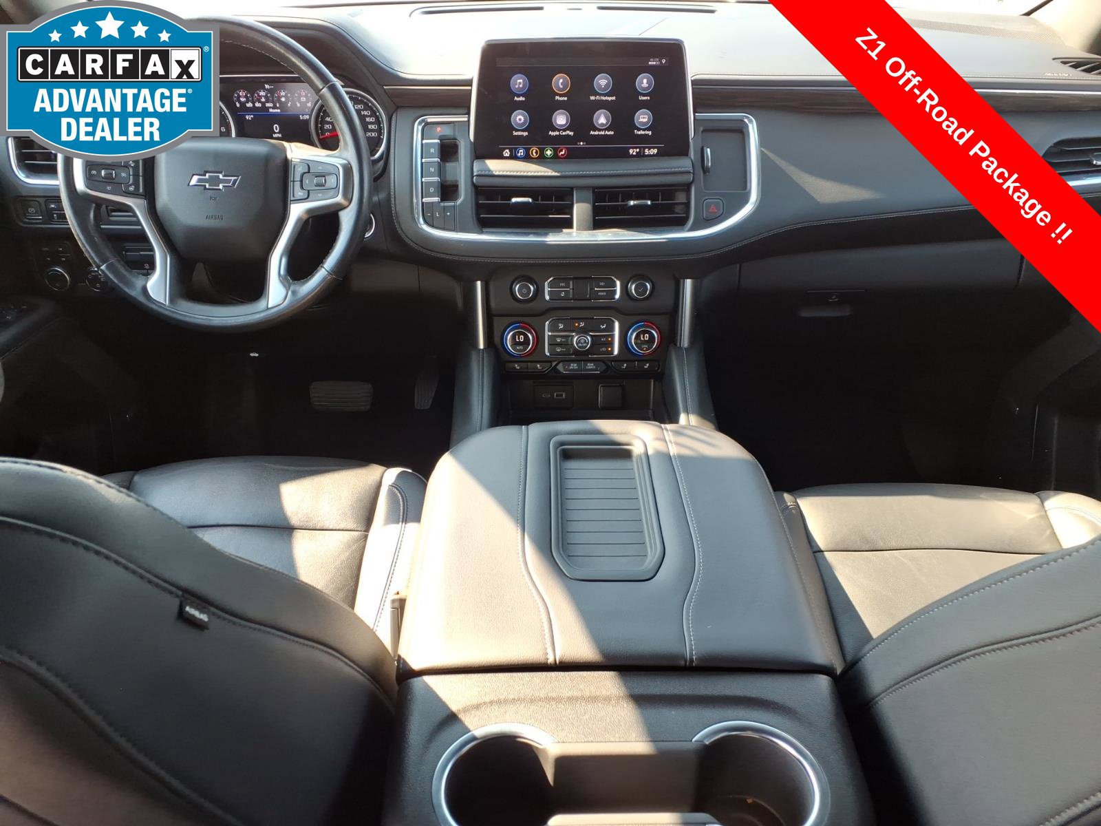 Used 2021 Chevrolet Tahoe Z71 w/ Z71 Off-Road Package AWD/4WD image 12