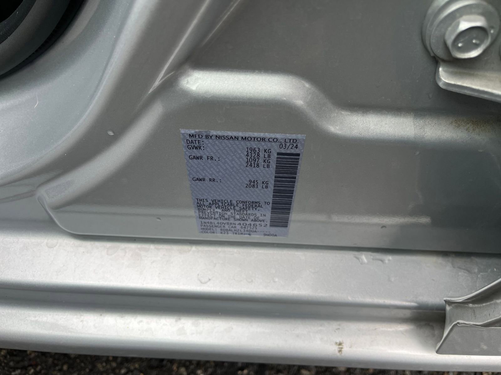 Used 2024 Nissan Altima 2.5 SV image 29