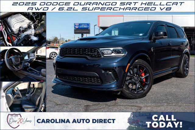 Used 2025 Dodge Durango SRT Hellcat w/ Black Package