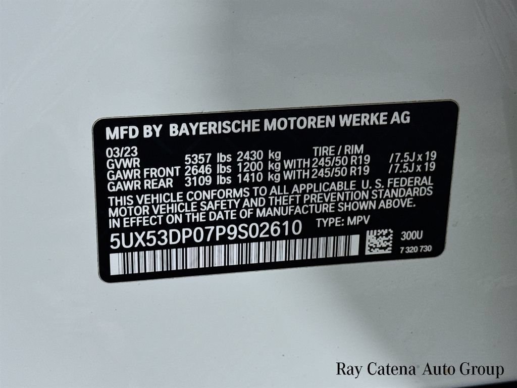 Used 2023 BMW X3 xDrive30i w/ Convenience Package AWD/4WD image 33