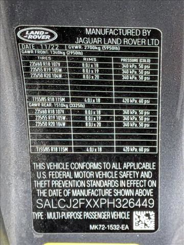 Used 2023 Land Rover Discovery Sport S AWD/4WD image 21