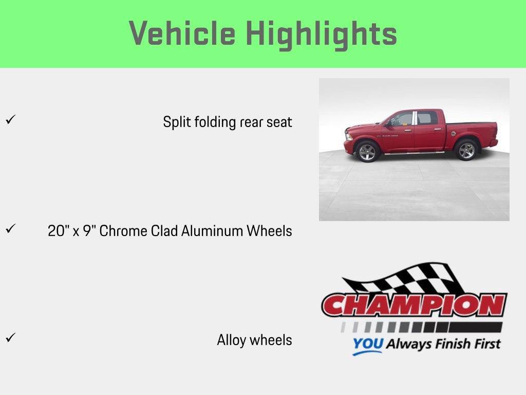 Used 2012 RAM 1500 Sport w/ Sport Premium Group AWD/4WD image 18