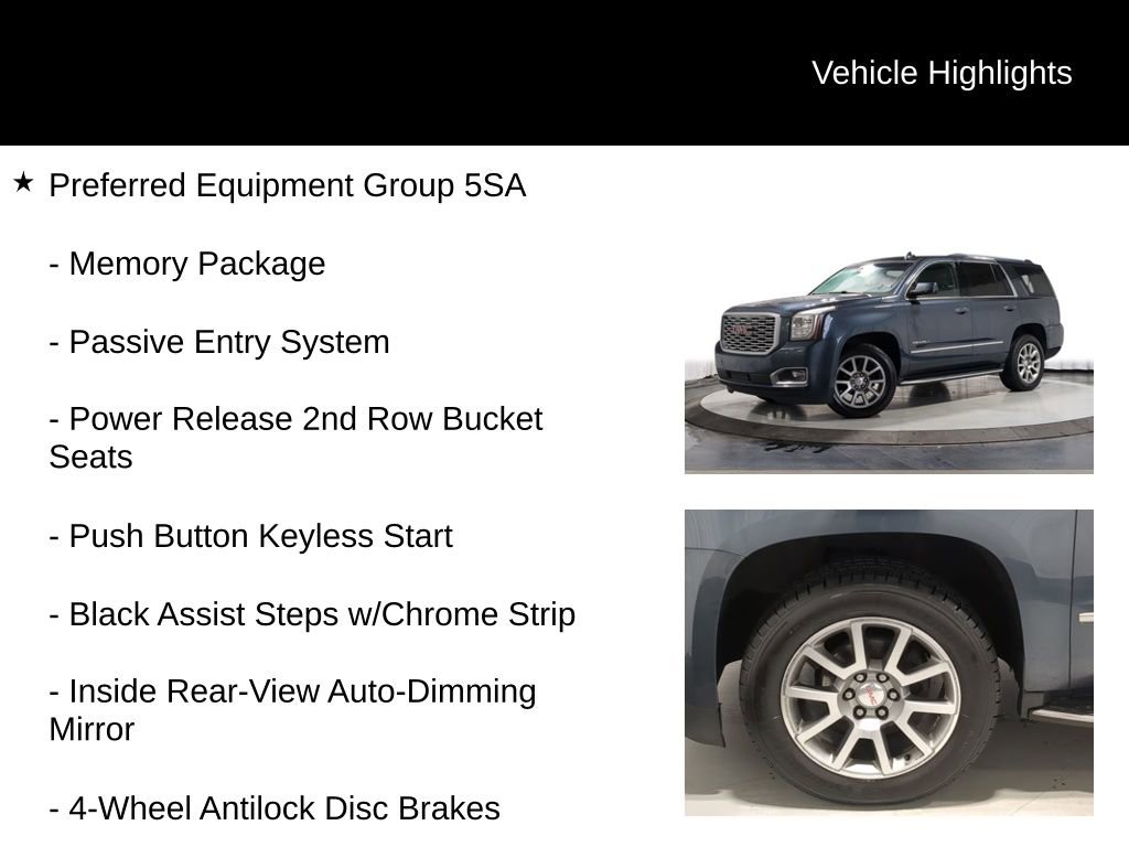 Used 2019 GMC Yukon Denali w/ Open Road Package image 7