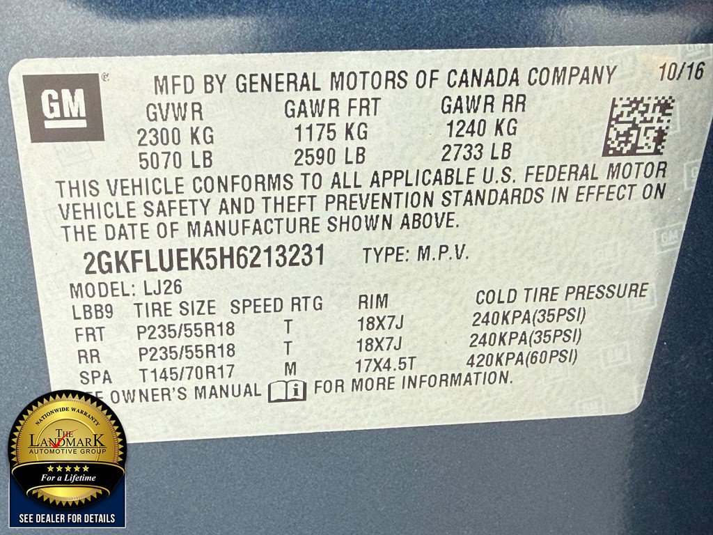 Used 2017 GMC Terrain SLT w/ Driver Alert Package I image 21