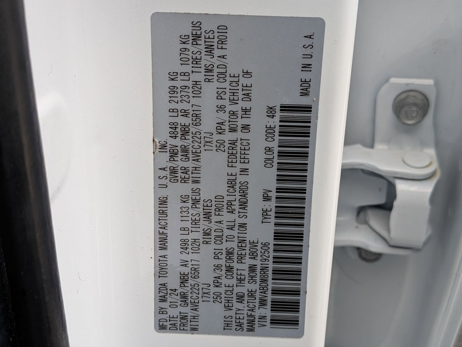 Used 2024 MAZDA CX-50 AWD 2.5 S w/ Cargo Package image 41