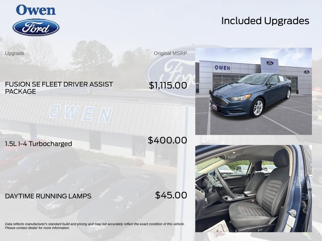 Used 2018 Ford Fusion SE FWD image 4