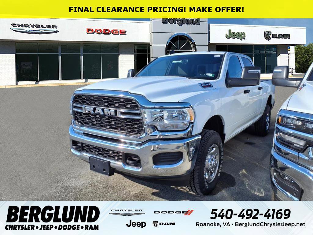 New 2024 RAM 2500 Tradesman w/ Chrome Appearance Group