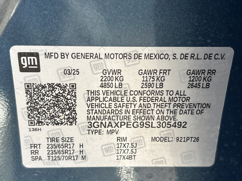 Used 2025 Chevrolet Equinox LT w/ Convenience Package II AWD/4WD image 33