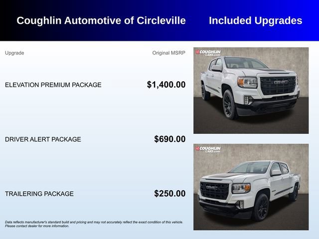 Used 2022 GMC Canyon Elevation w/ Elevation Premium Package image 3