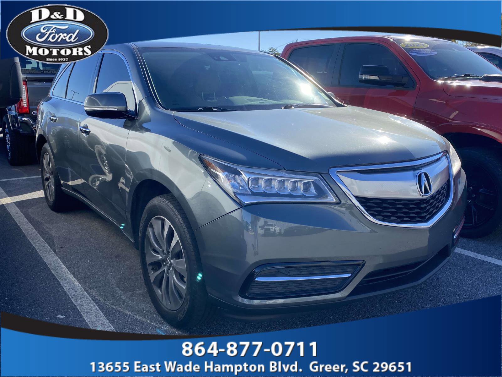 Used 2016 Acura MDX FWD w/ Technology Package