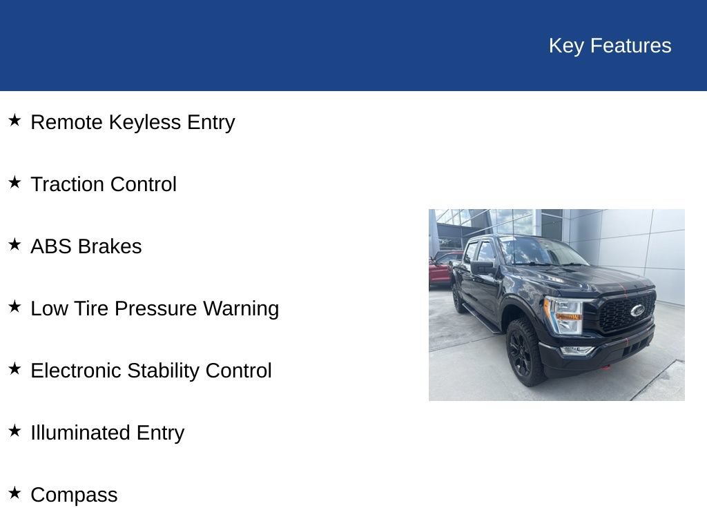 Certified 2022 Ford F150 XL w/ STX Appearance Package AWD/4WD image 37
