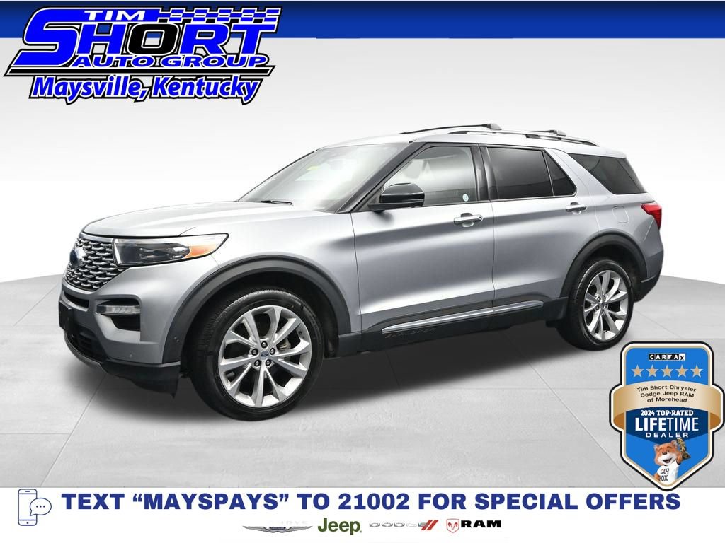 Used 2021 Ford Explorer Platinum w/ Equipment Group 601A AWD/4WD 360° Tour