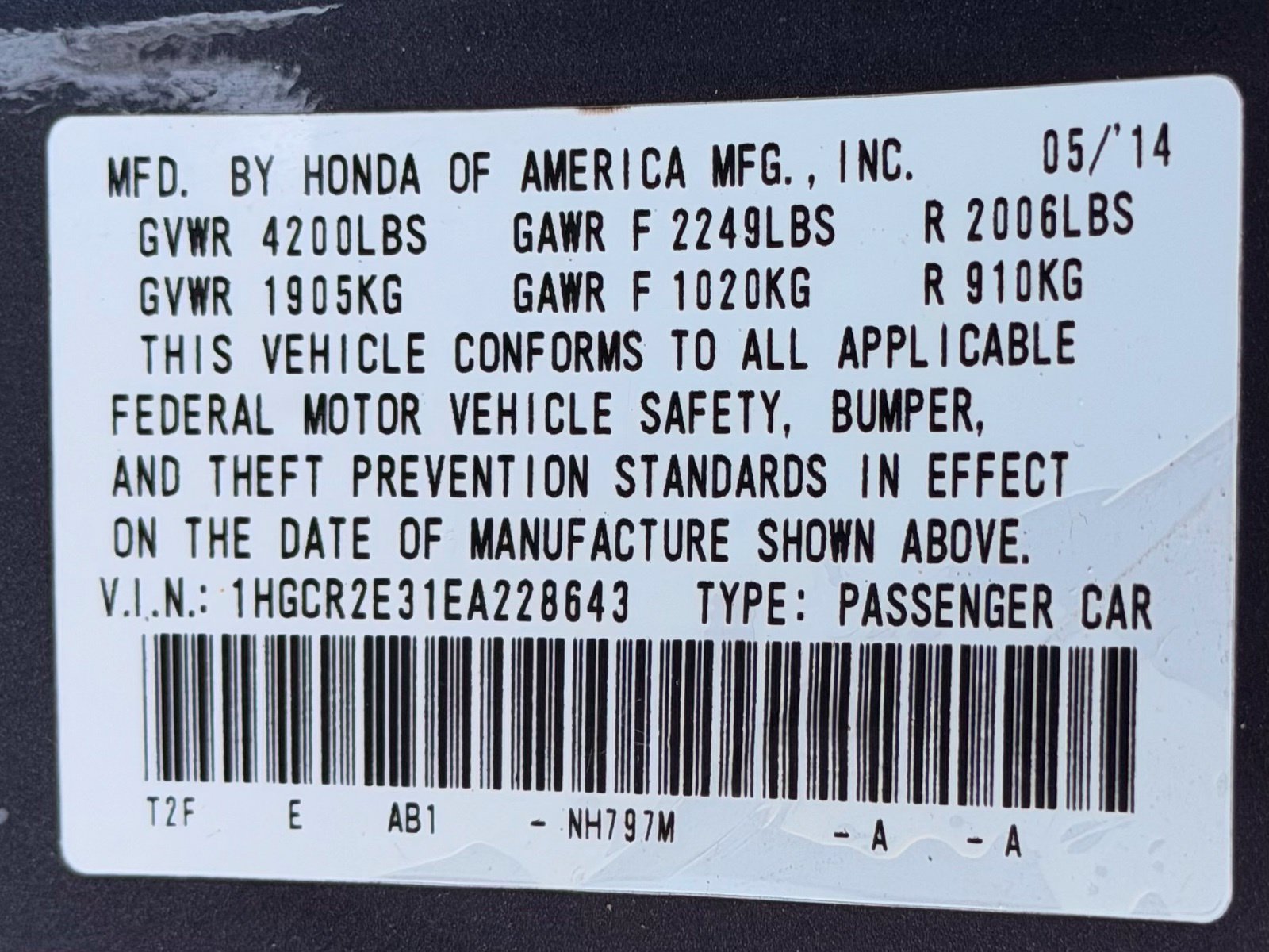 Used 2014 Honda Accord LX image 38
