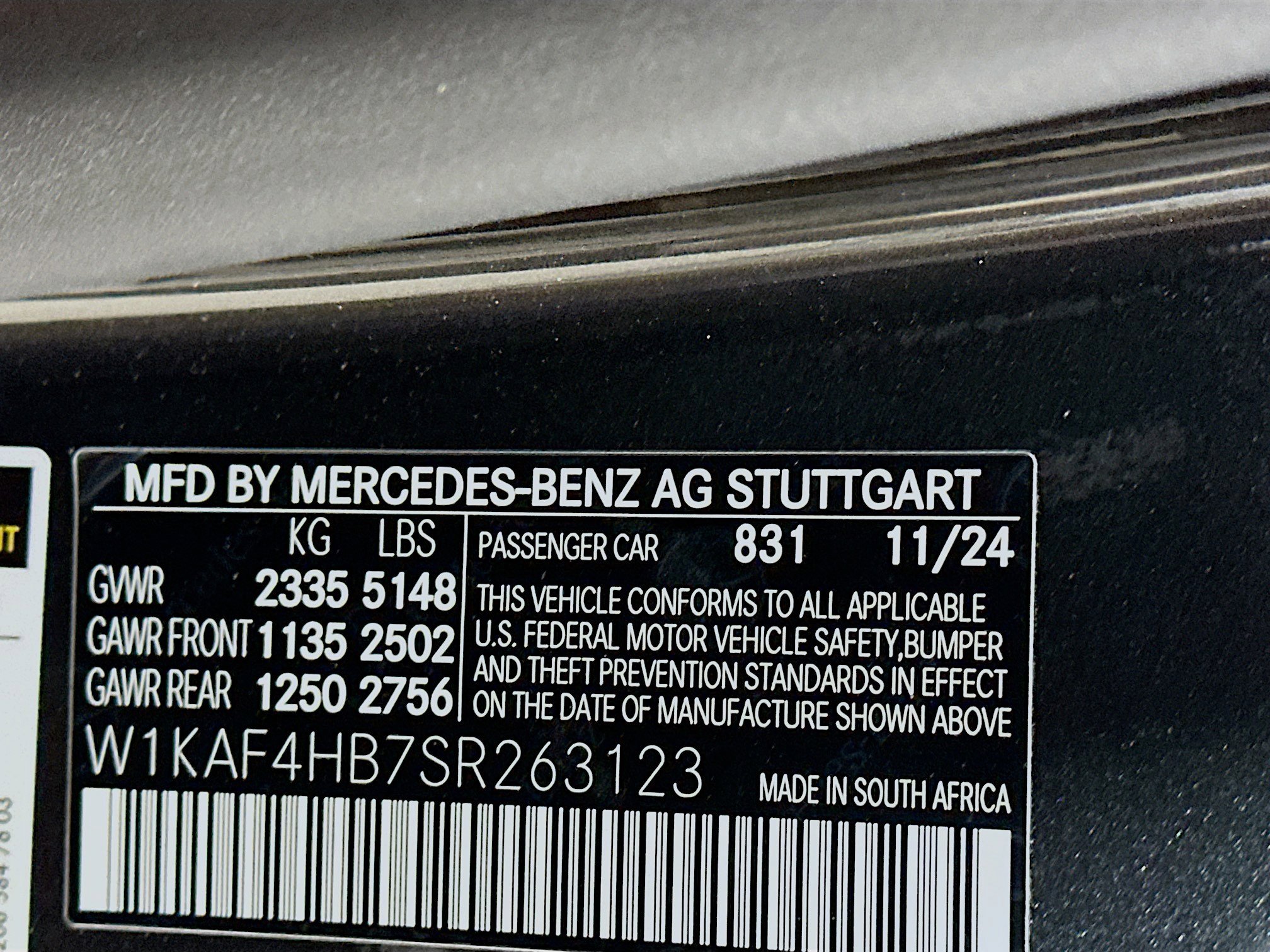 Certified 2025 Mercedes-Benz C 300 4MATIC Sedan image 44