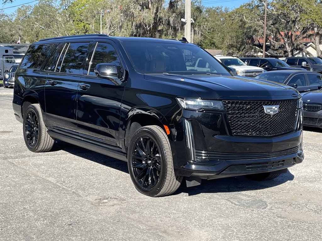 Used 2021 Cadillac Escalade ESV Sport w/ Driver Assist Tech Package RWD image 12