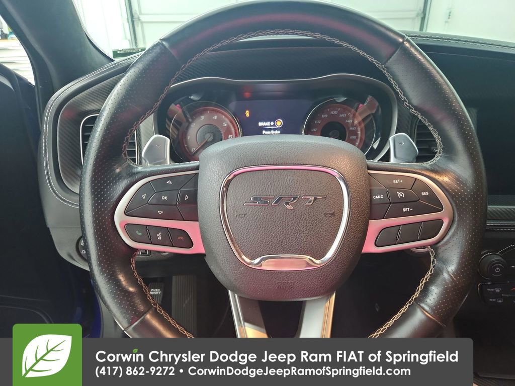 Used 2022 Dodge Charger SRT Hellcat w/ Carbon/Suede Interior Package RWD image 21