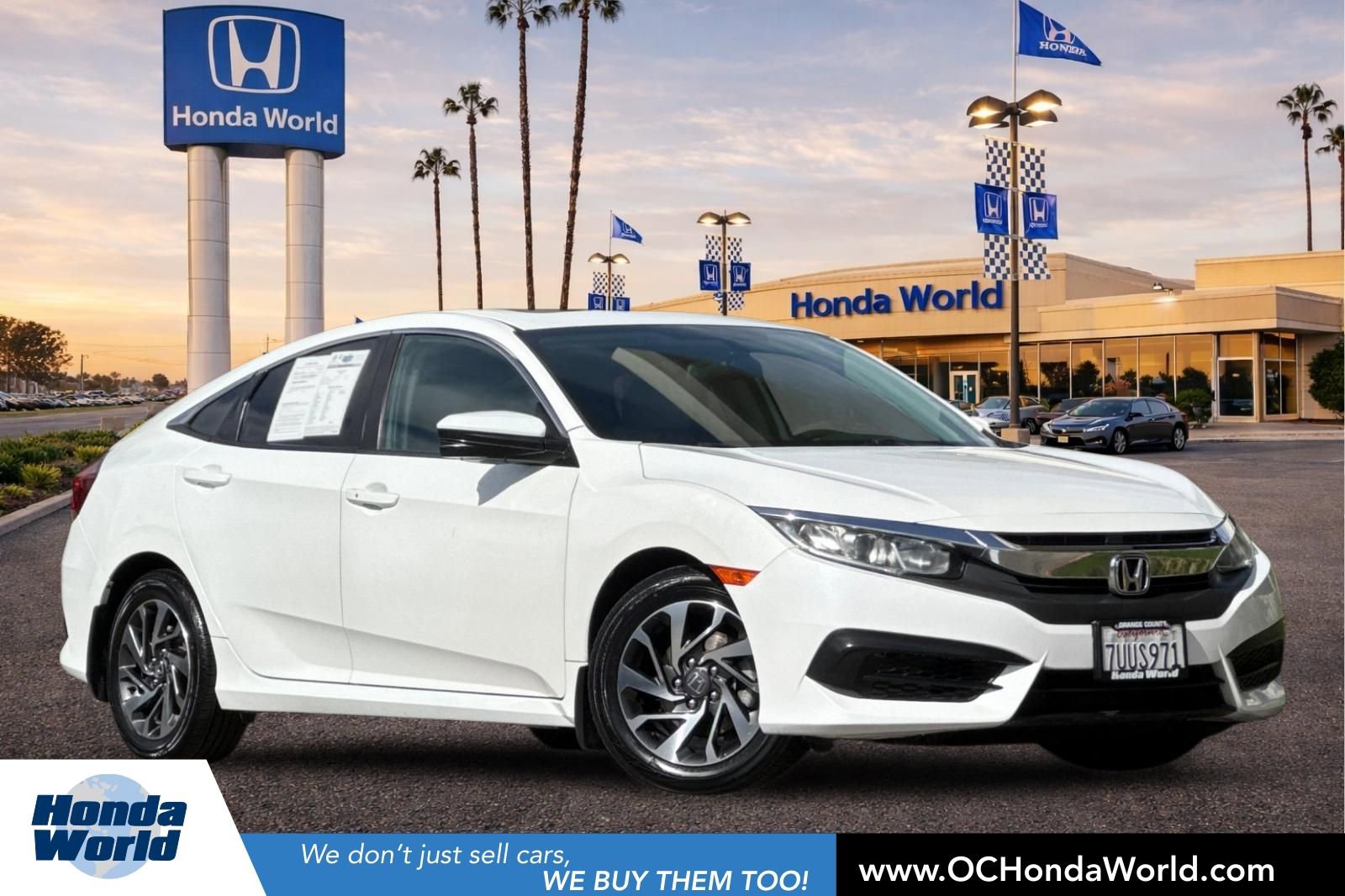 Used 2016 Honda Civic EX image 1