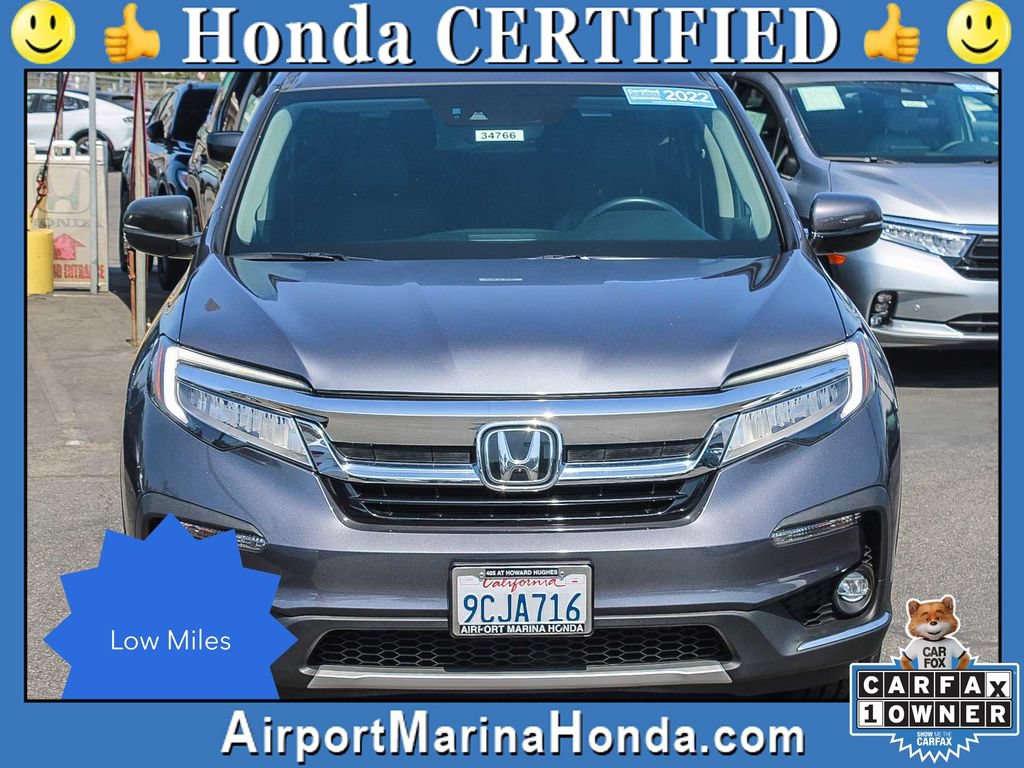 Certified 2022 Honda Pilot Elite image 21