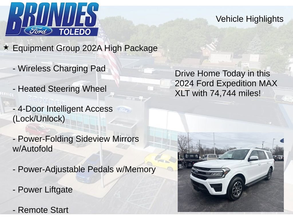Used 2024 Ford Expedition Max XLT AWD/4WD image 12