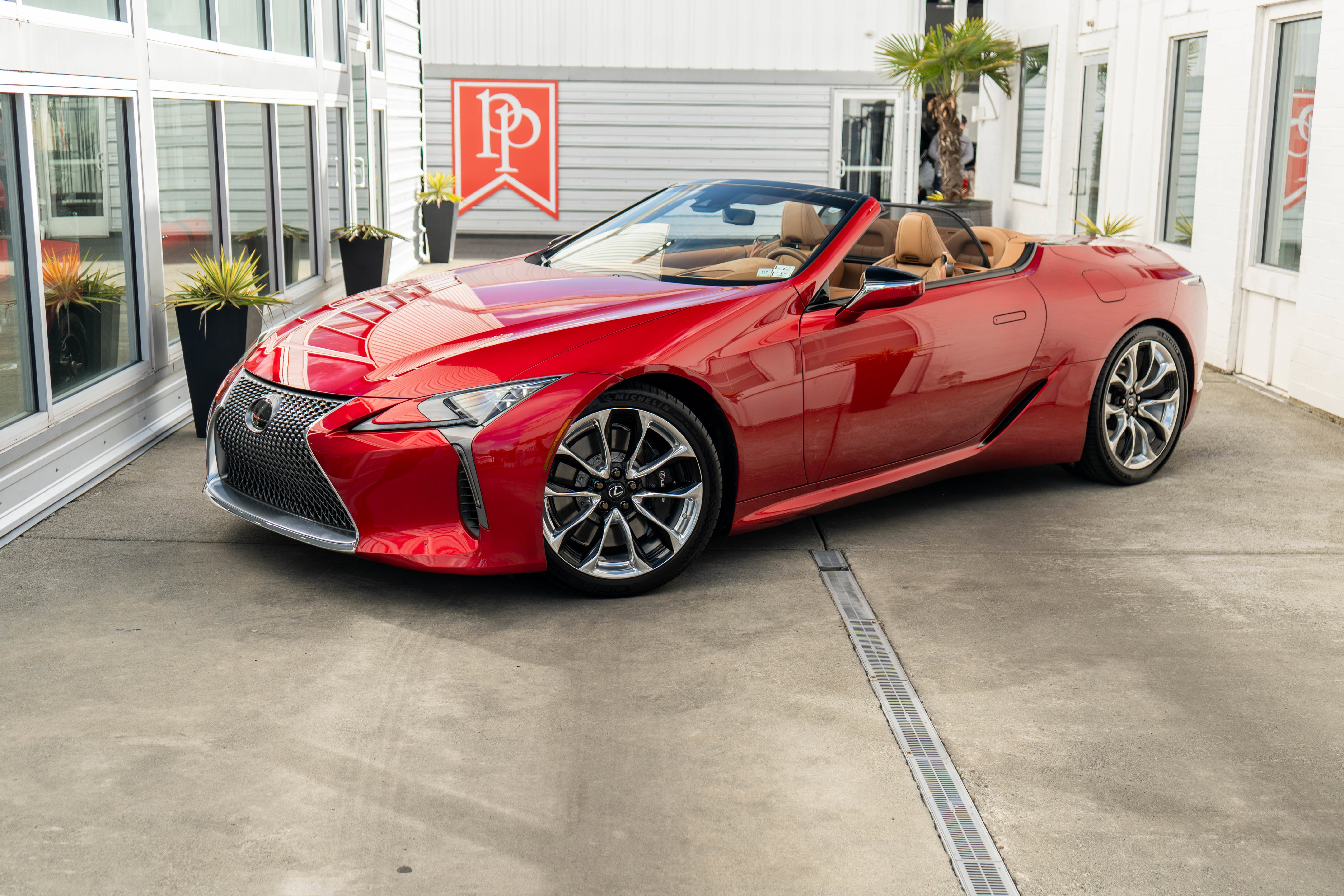 Used 2022 Lexus LC 500 Convertible w/ Touring Package image 3