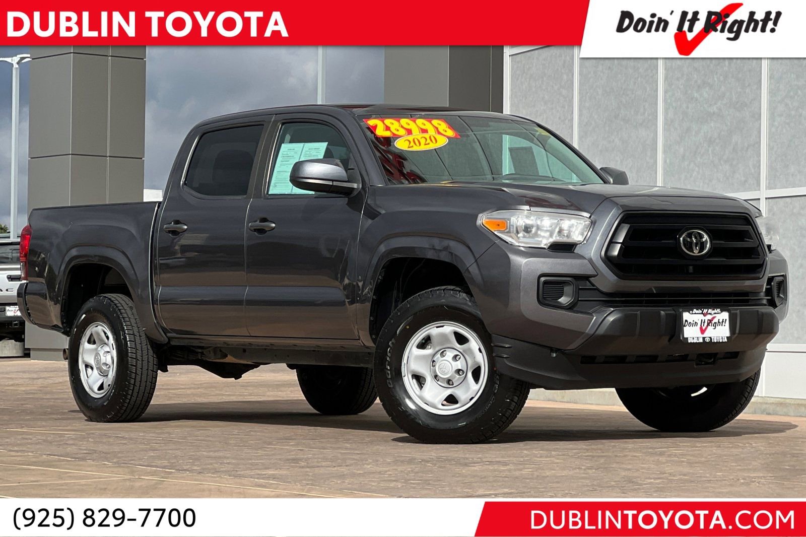 Certified 2020 Toyota Tacoma SR