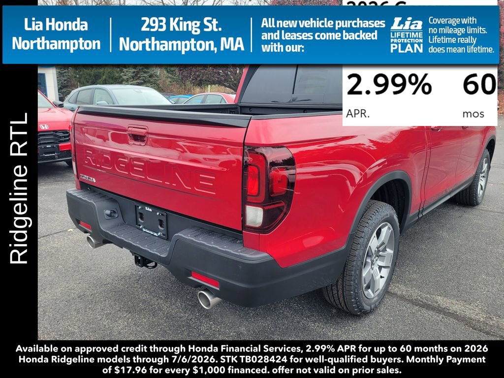 New 2026 Honda Ridgeline RTL image 3