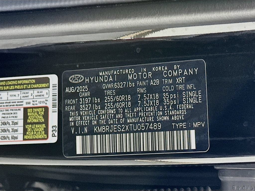 Certified 2026 Hyundai Palisade XRT Pro AWD/4WD image 35
