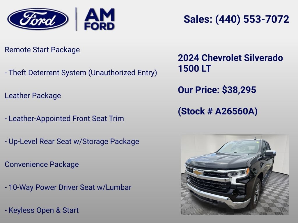 Used 2024 Chevrolet Silverado 1500 LT AWD/4WD image 30
