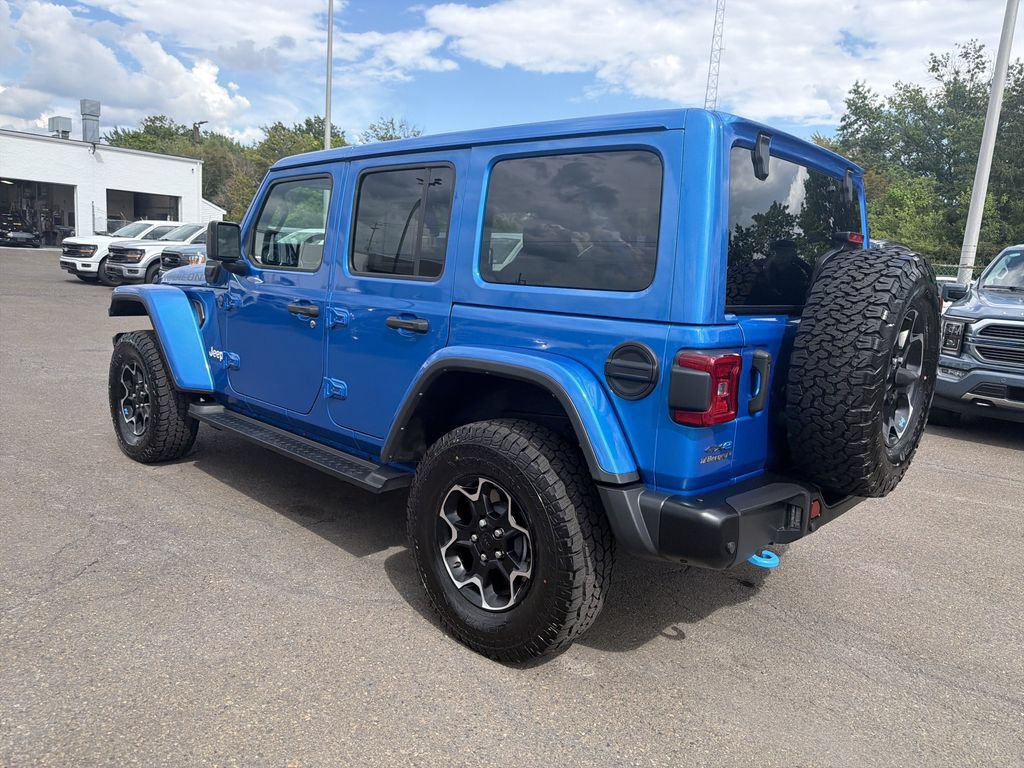 Used 2021 Jeep Wrangler Unlimited Rubicon 4xe w/ Steel Bumper Group AWD/4WD image 3
