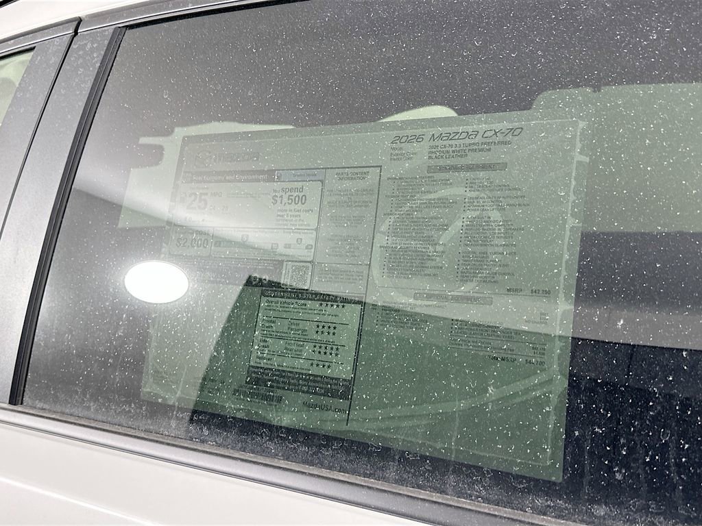 New 2026 MAZDA CX-70 3.3 Turbo w/ Preferred Package image 12