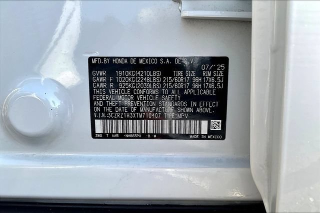 Used 2026 Honda HR-V LX image 21