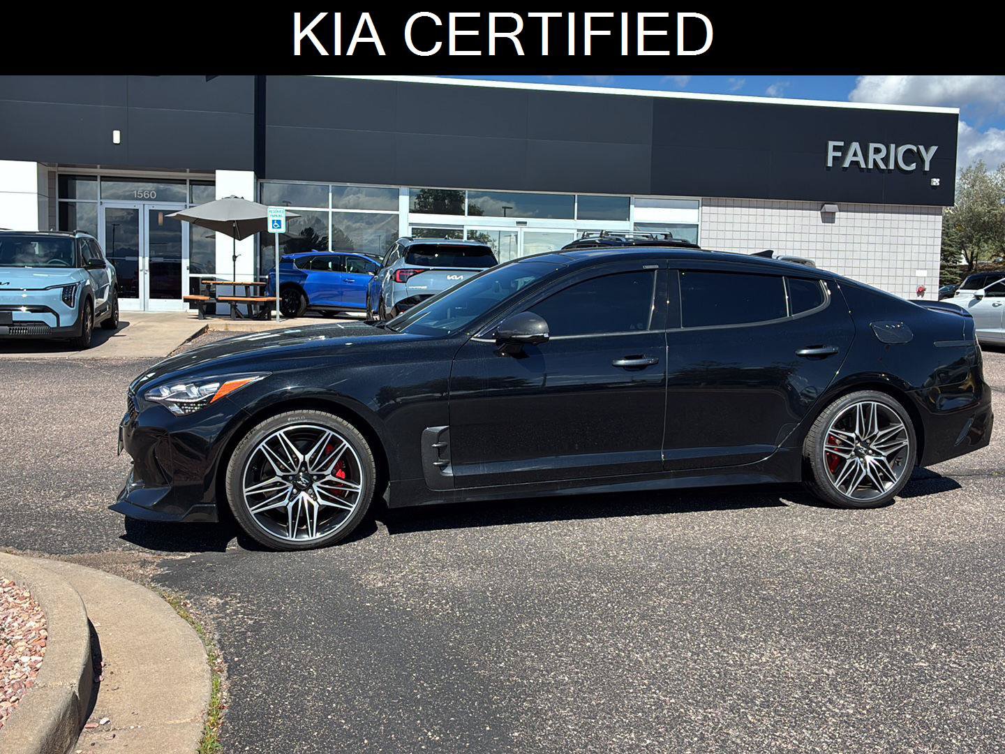 Certified 2023 Kia Stinger GT2 w/ Red Interior Color Package