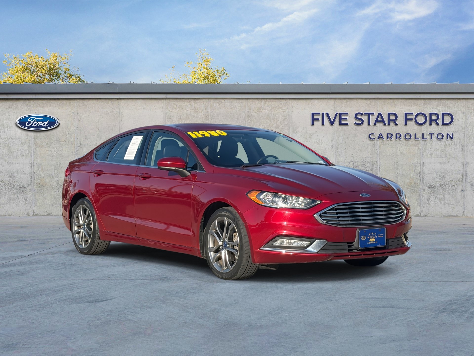 Certified 2017 Ford Fusion SE w/ Equipment Group 201A FWD image 1