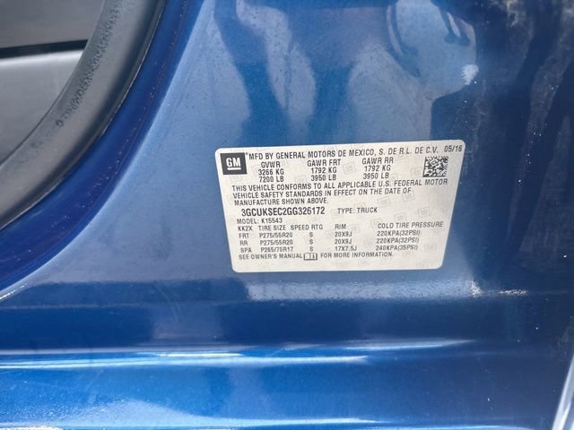 Used 2016 Chevrolet Silverado 1500 LTZ w/ Sport Package AWD/4WD image 22