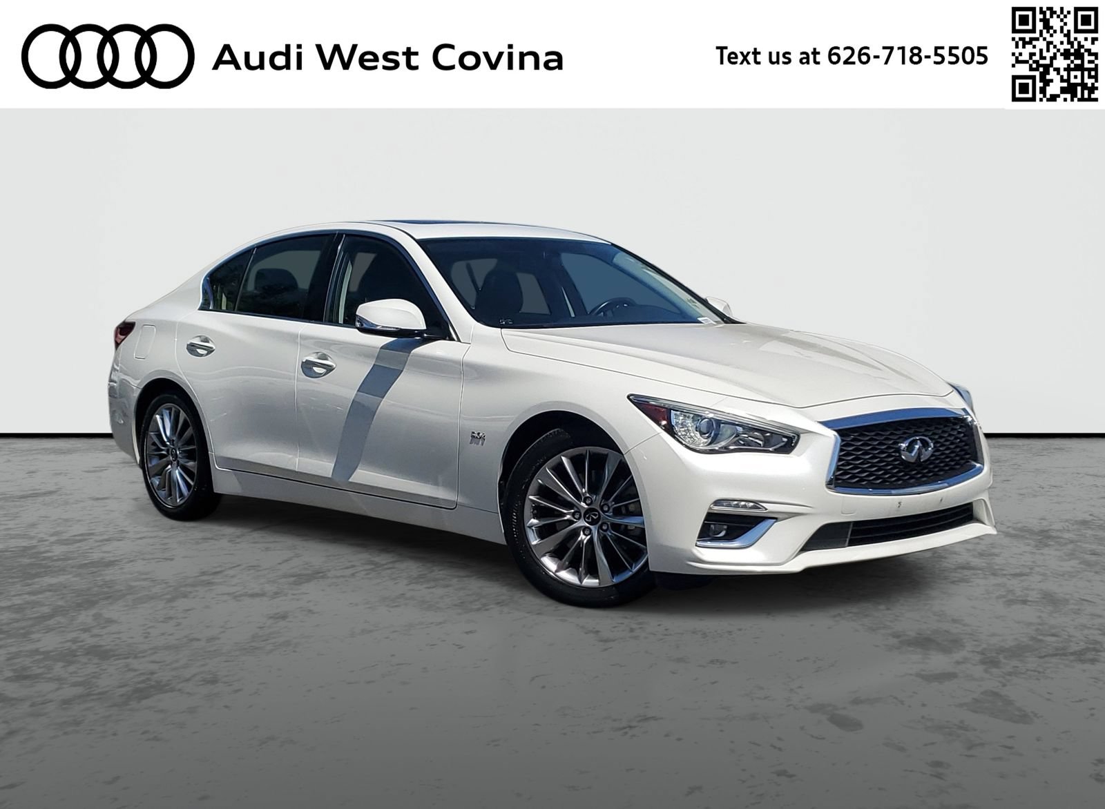 Used 2020 INFINITI Q50 Luxe RWD image 1