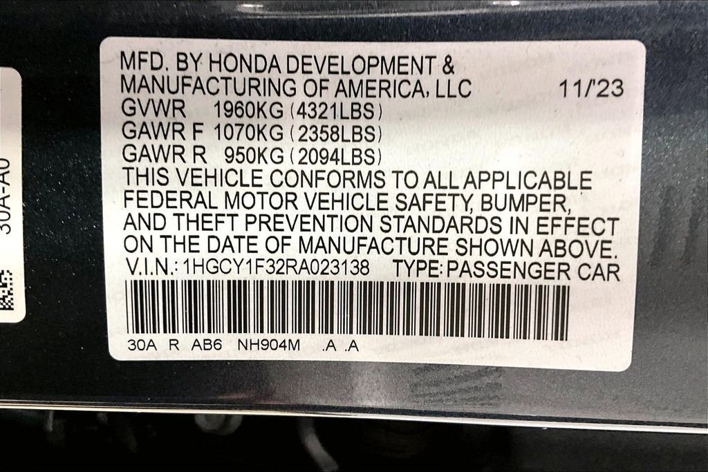 Used 2024 Honda Accord EX image 18