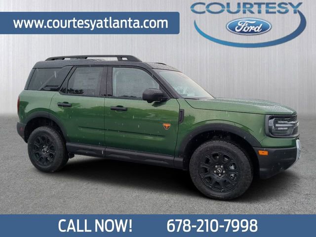 New 2025 Ford Bronco Sport Badlands w/ Badlands Tech Package AWD/4WD video 1