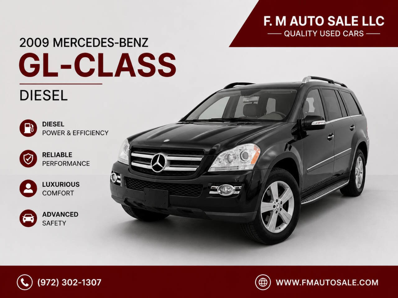 Used 2009 Mercedes-Benz GL 320 BlueTEC 4MATIC image 1